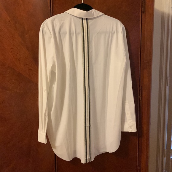 NWT Long White Blouse by LYSSE - Picture 3 of 4